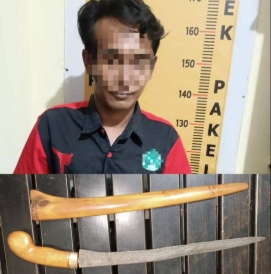 Pelaku pengancaman terhadap pensiunan polisi