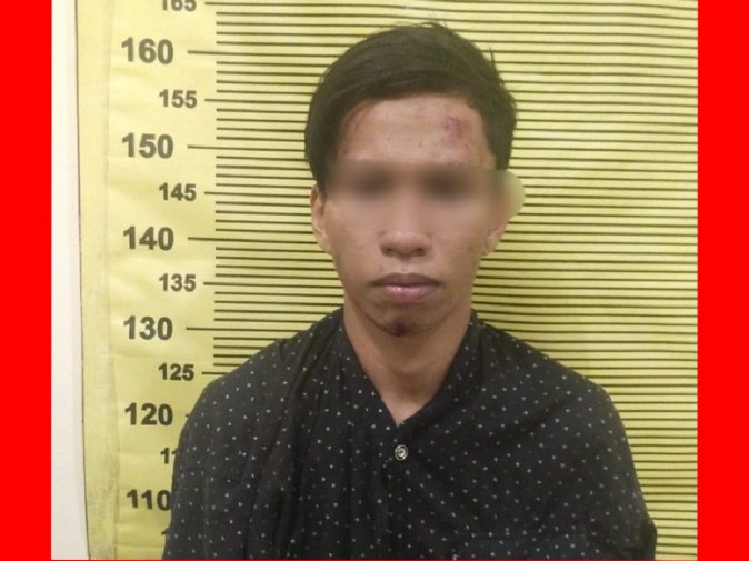 Pelaku Yusril, yang diamankan Polisi