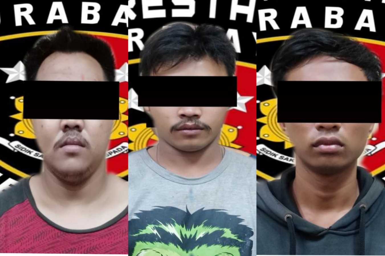 Tiga pelaku Jambret HP