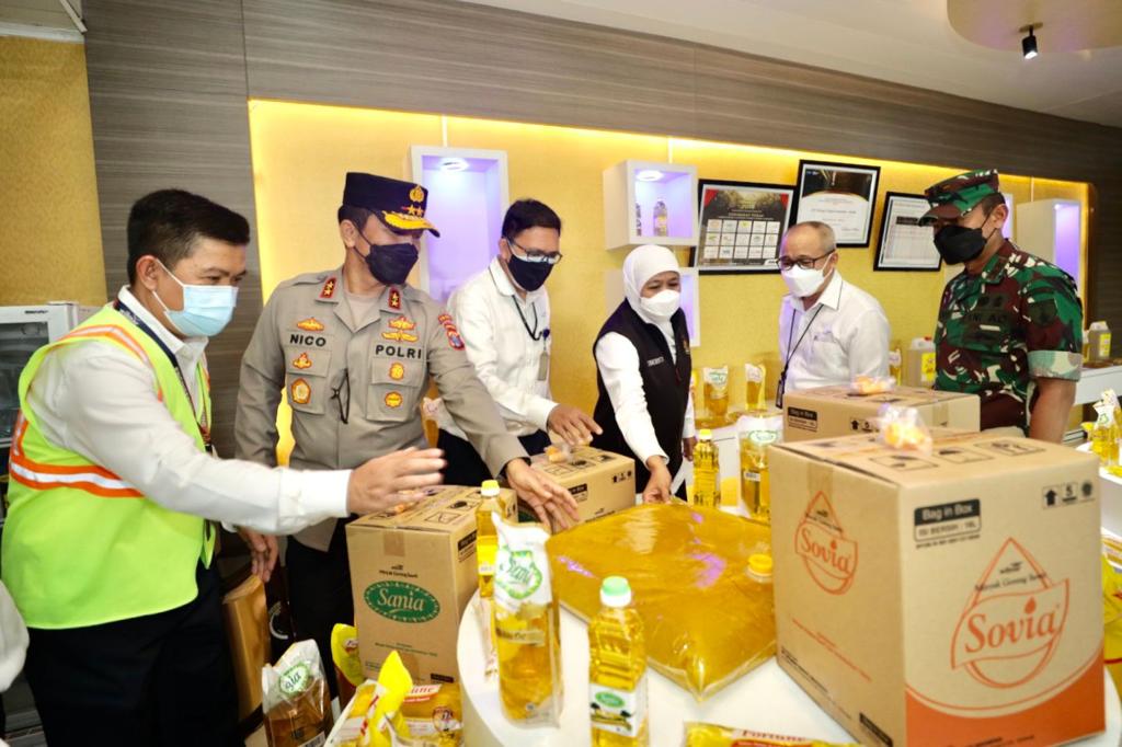 Gubernur cek pabrik minyak goreng di Gresik