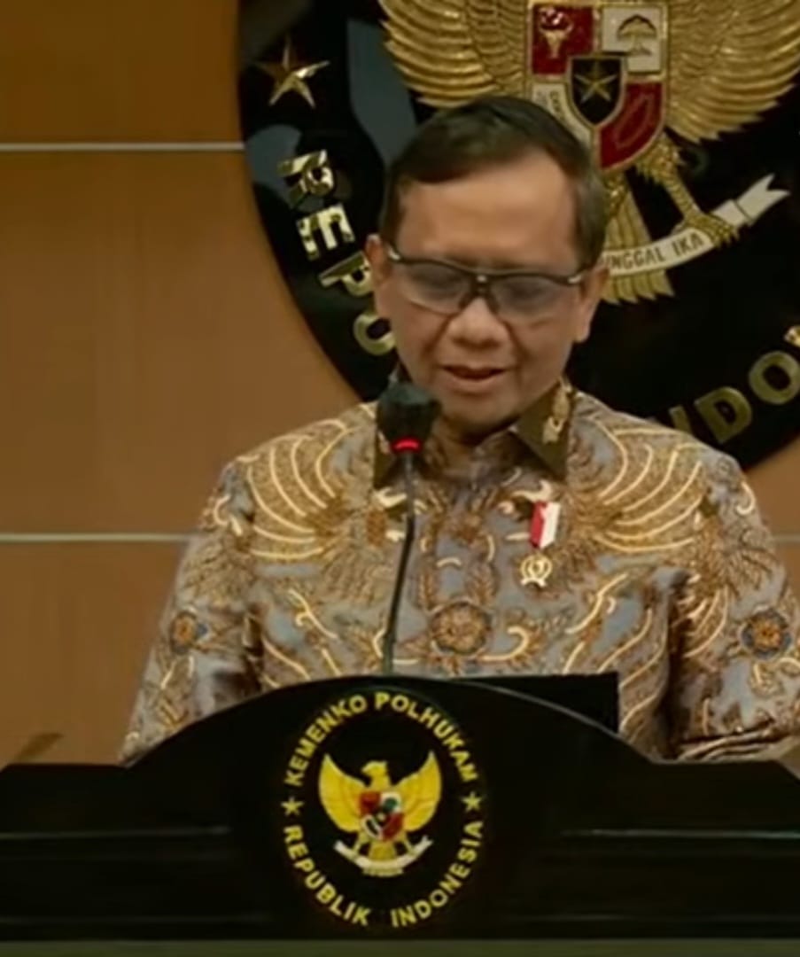 Menkopolhukam Mahfud MD