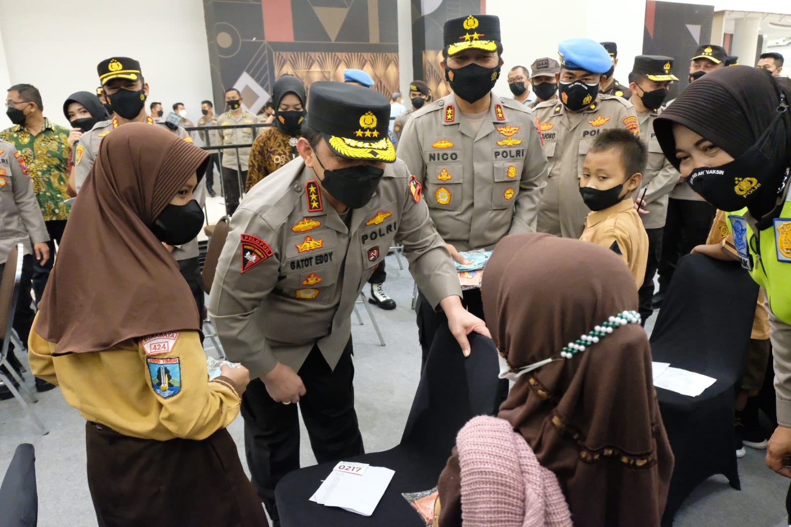 Wakapolri saat kunjungan di Jawa Timur