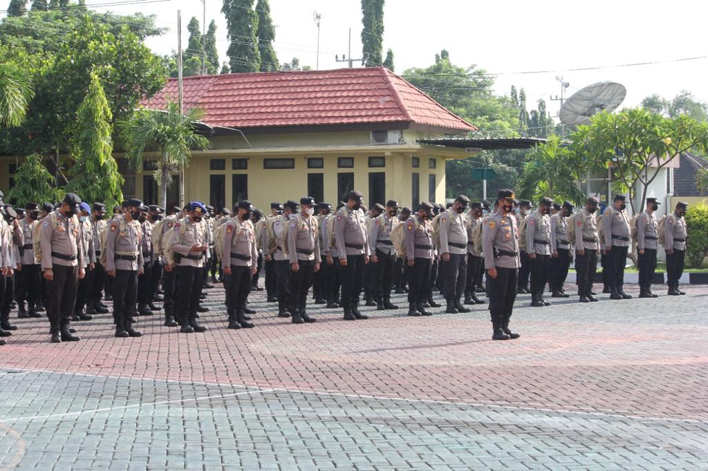 Apel gelar pasukan Polres Probolinggo