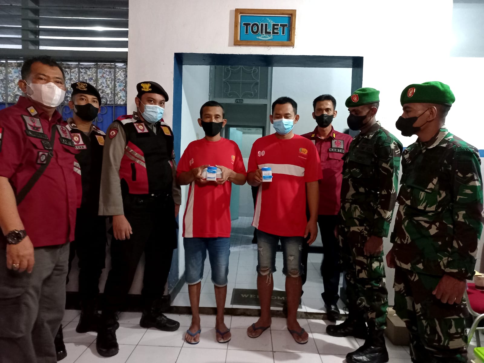 Penggeledahan Lapas Lamongan