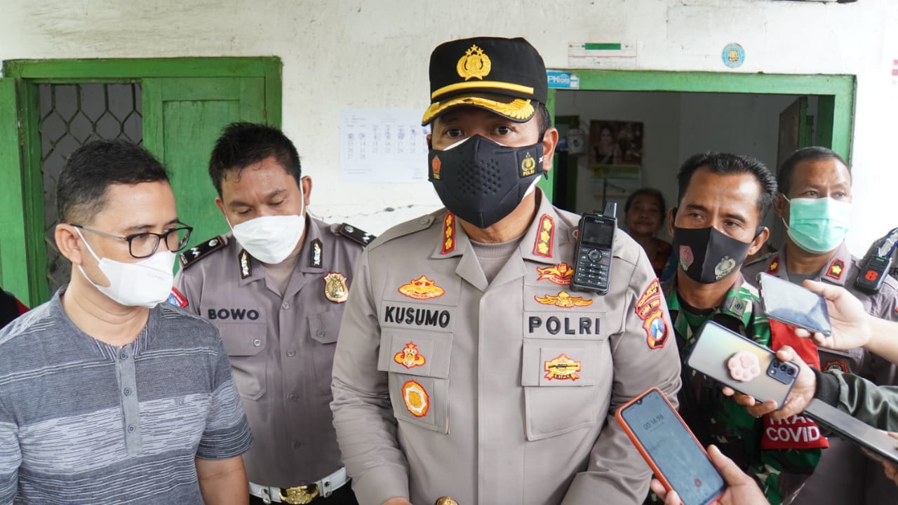 Kapolresta Sidoarjo Komisaris Besar Polisi Kusumo Wahyu Bintoro