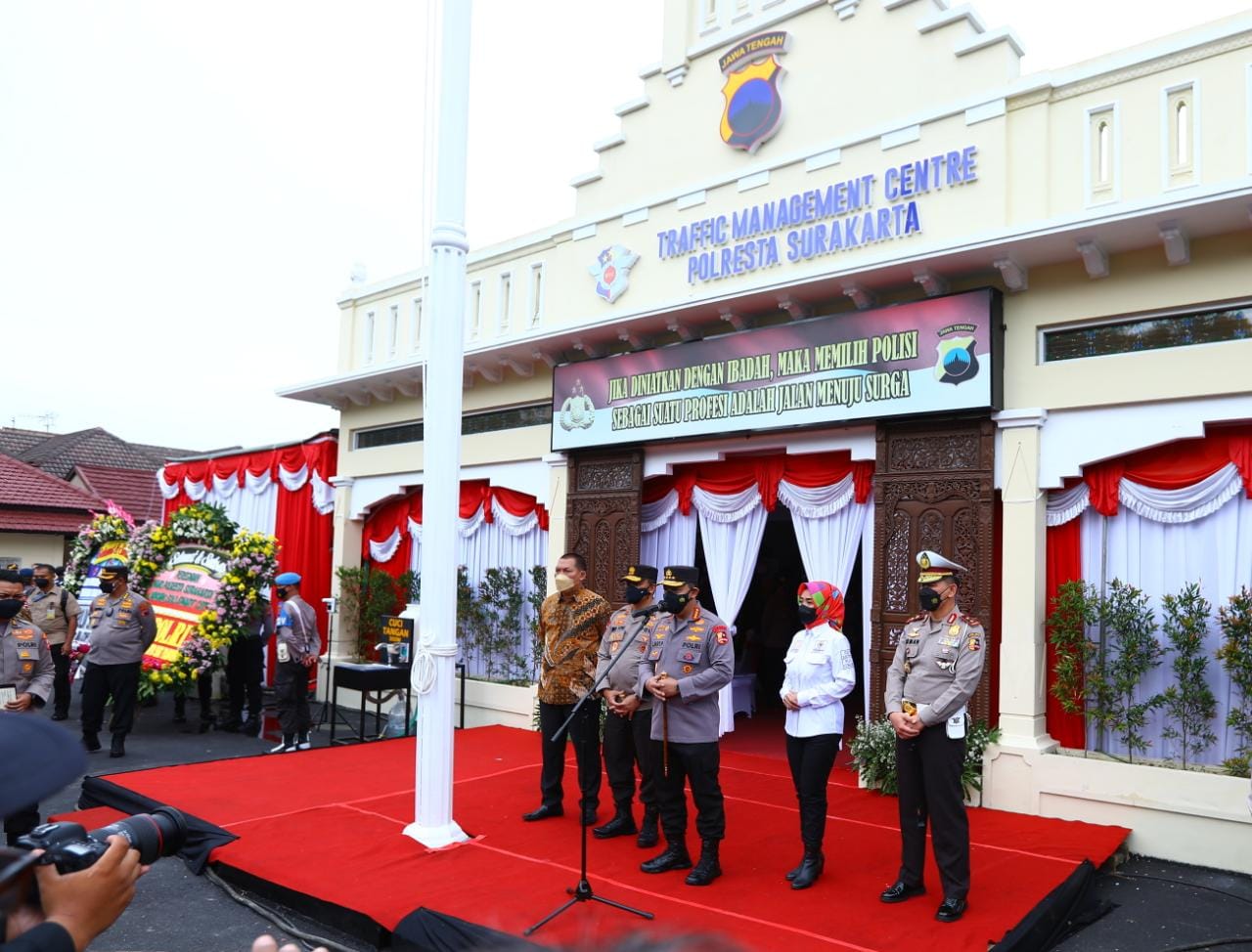 Kapolri, di Polda Jateng