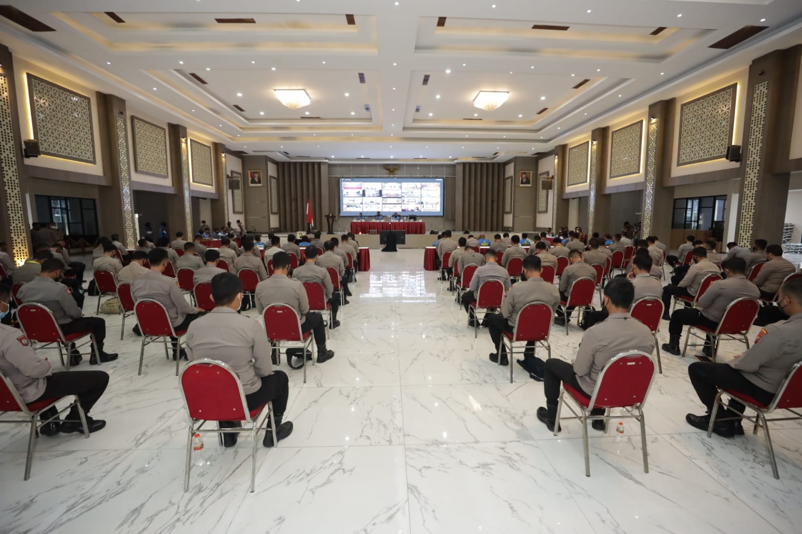 Seleksi sekolah Perwira Polda Jatim