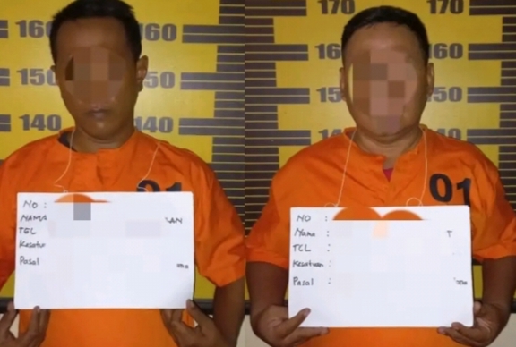 Pelaku pencurian yang diamankan Polisi Tulungagung 