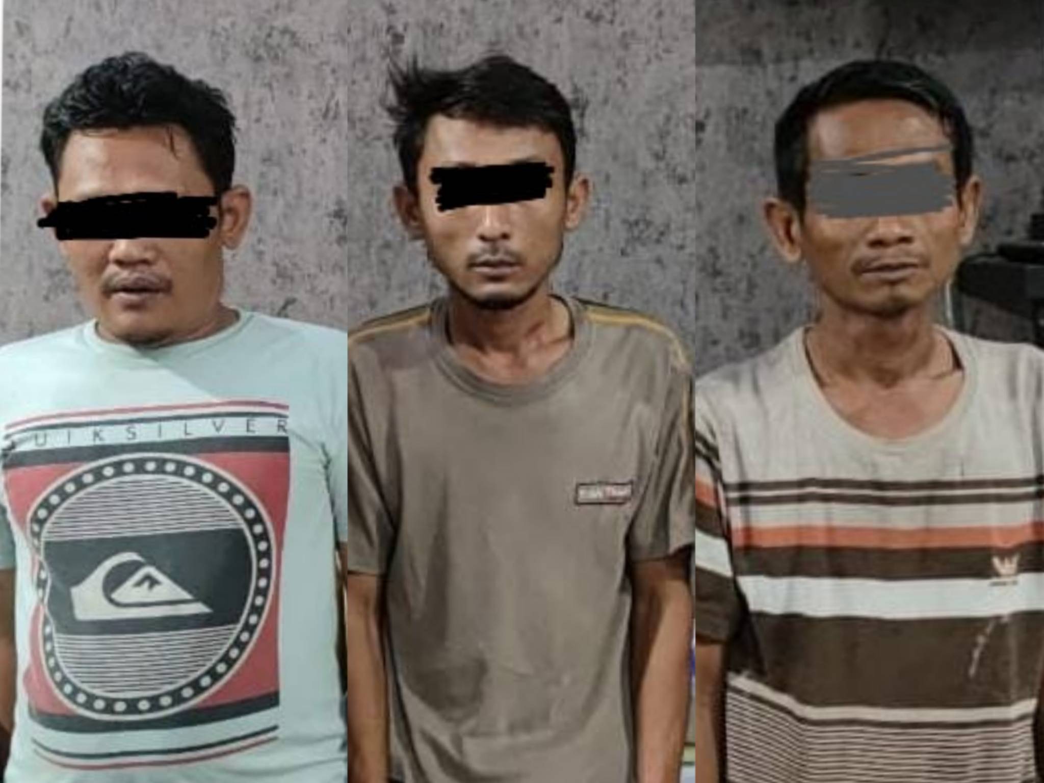 Tiga pelaku pencuri minyak