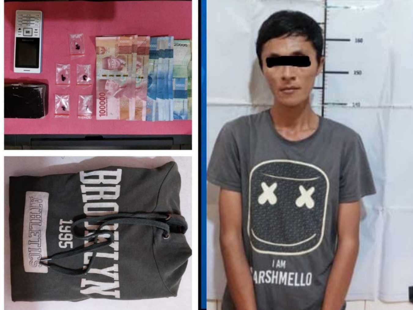 Pelaku pengedar sabu dibekuk Polsek Semampir 