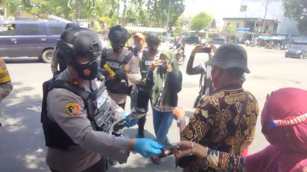 Kompol Akhiyar pimpin patroli Pamor Keris