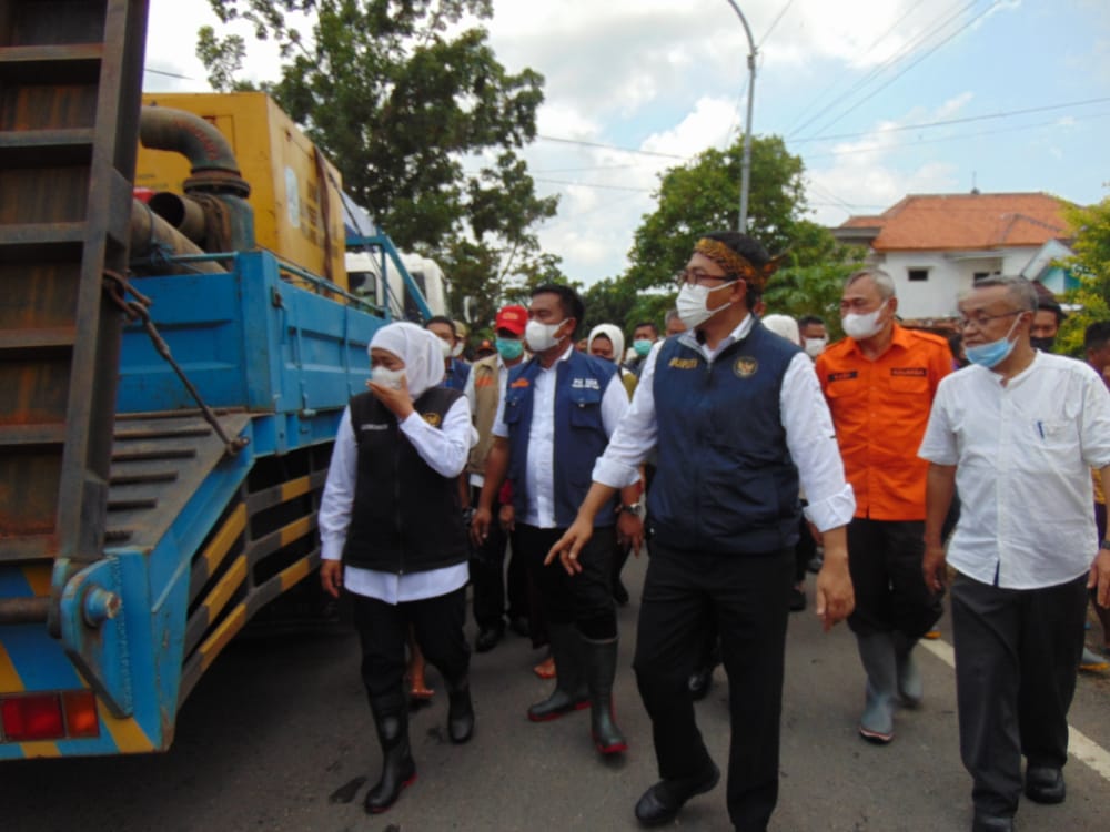 Gubernur Khofifah pantau banjir Pamekasan