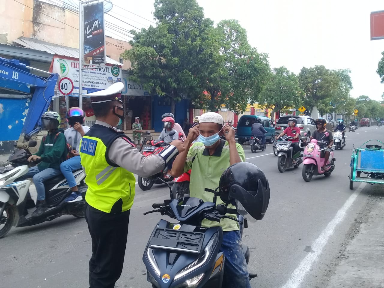 Operasi Keselamatan Polres Sampang