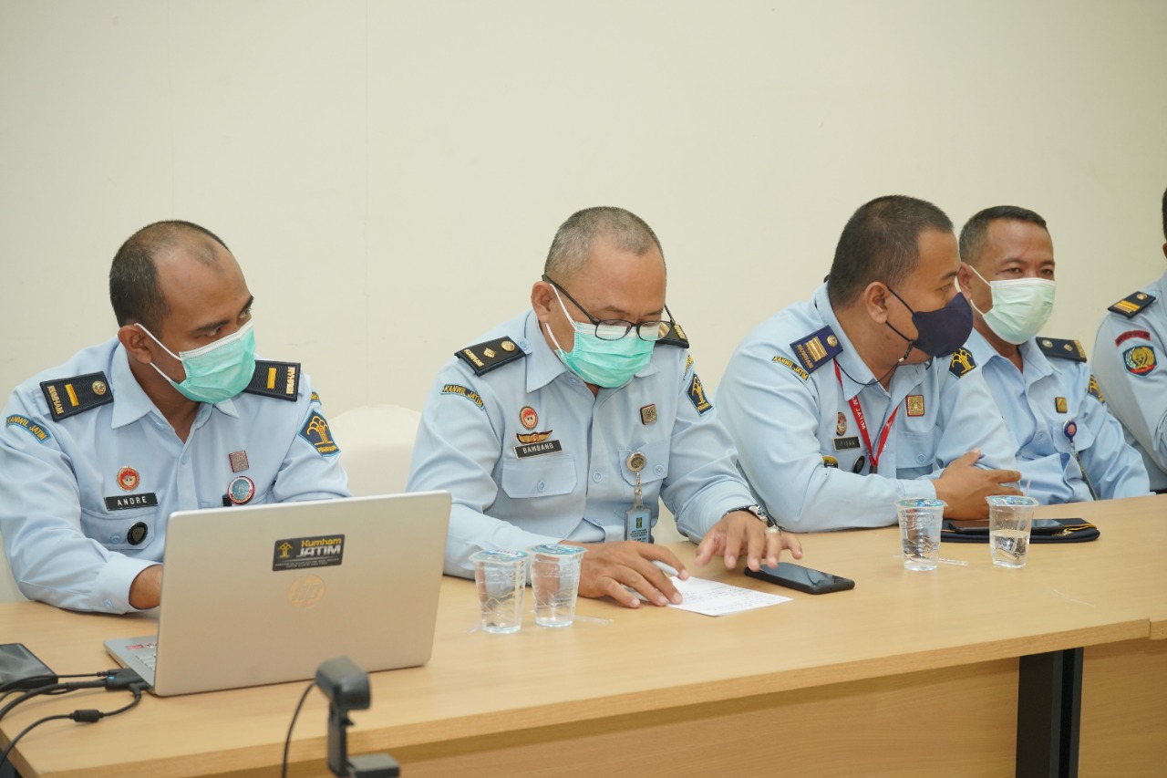 Kadiv Pemasyarakatan Kanwil Kemenkumham Jatim Teguh Wibowo