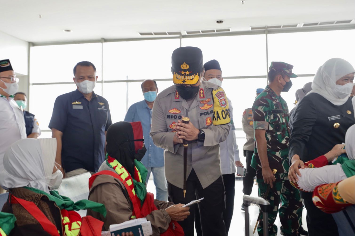 Forkopimda Jawa Timur melepas keberangkatan 220 orang calon jamaah
