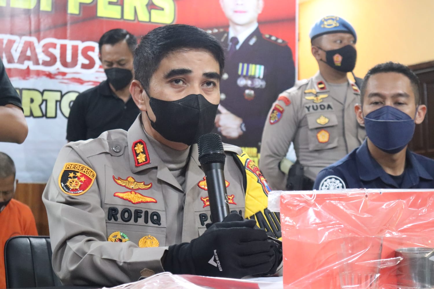 Kapolresta Mojokerto AKBP Rofiq Ripto Himawan