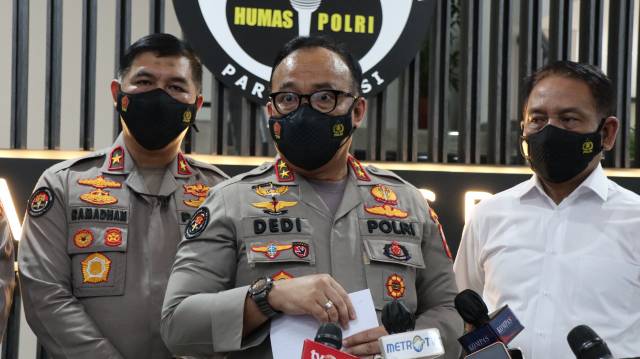Kepala Divisi Humas Polri Irjen Dedi Prasetyo