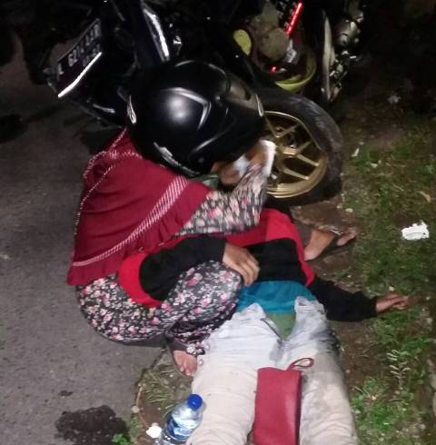 Dua korban jambret usai terjatuh