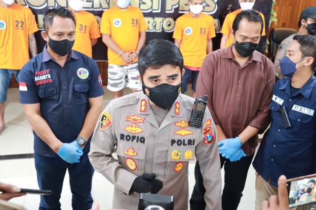 Kapolresta Mojokerto AKBP Rofiq Ripto Himawan