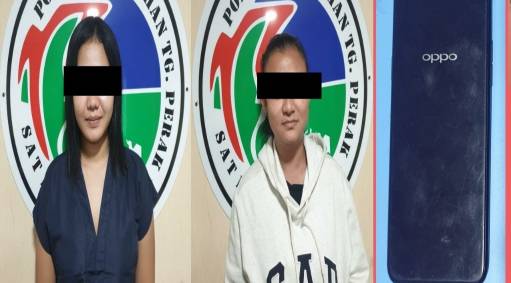 Dua wanita yang ditangkap polisi miliki ganja