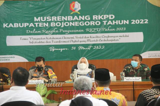 musyawarah perencanaan pembangunan Kabupaten Bojonegoro 