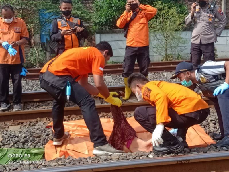 Korban dilokasi kejadian