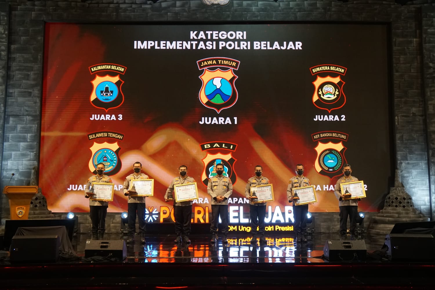 Biro SDM Polda Jatim berhasil menjadi yang terbaik dari jajaran SDM Polda se Indonesia
