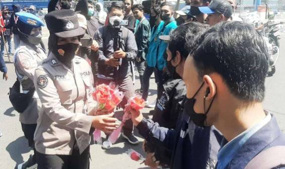 Polresta Banyuwangi amankan demo BEM