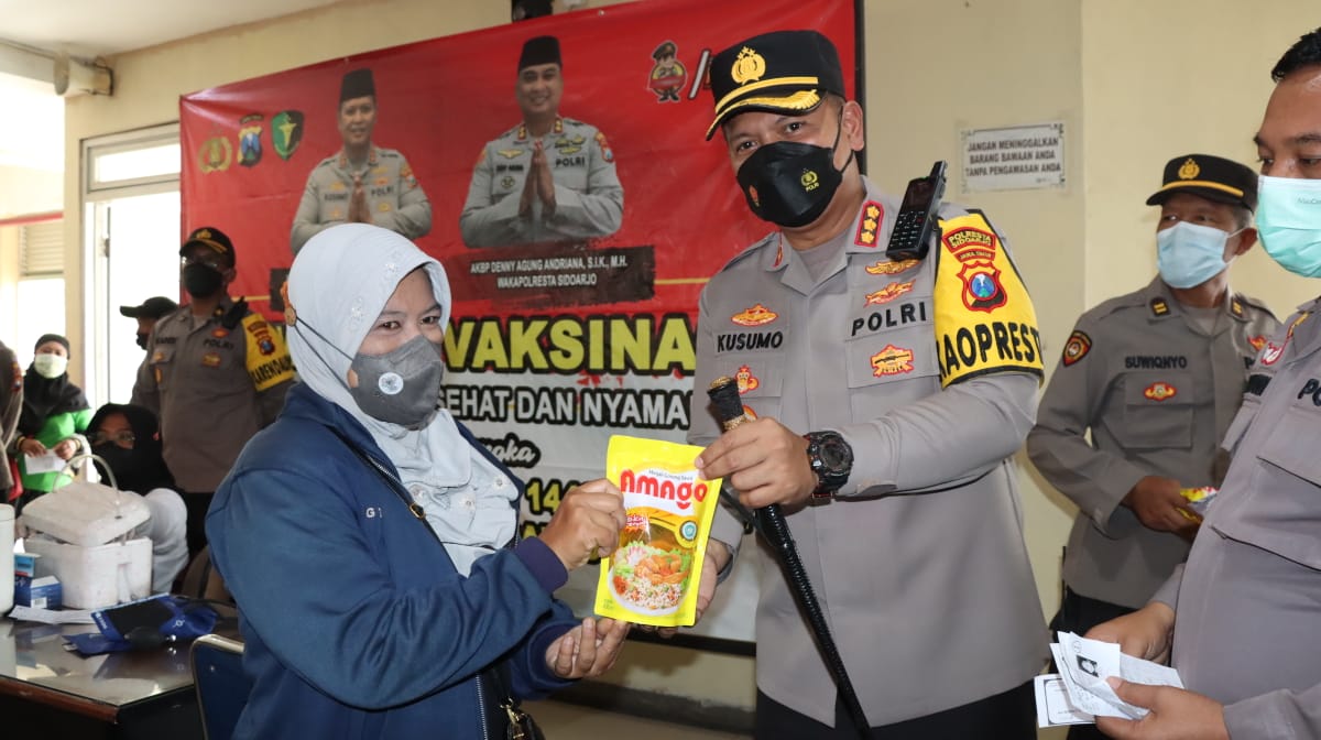 Kapolresta Sidoarjo di Terminal Bungurasih