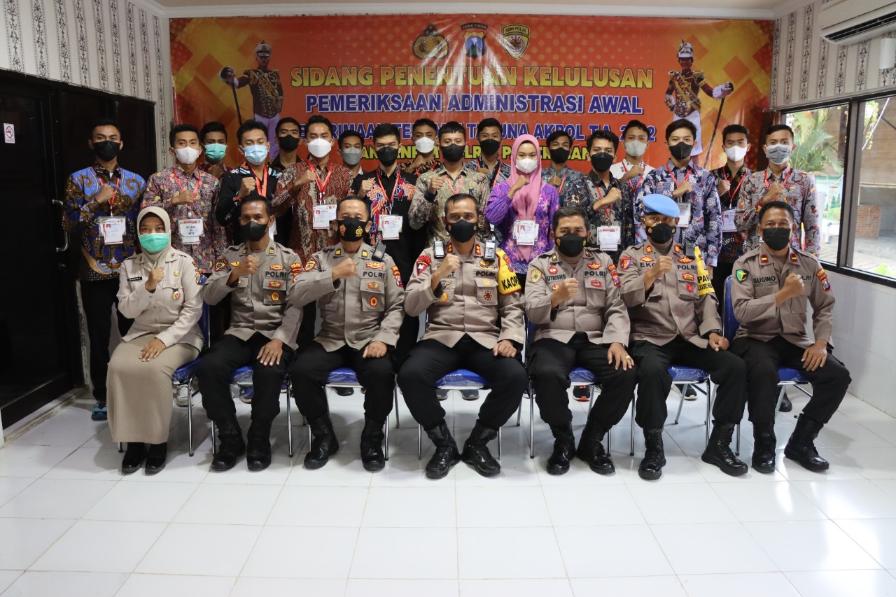 Kapolres Pamekasan Pimpin lakukan seleksi taruna Akpol Tahun 2022