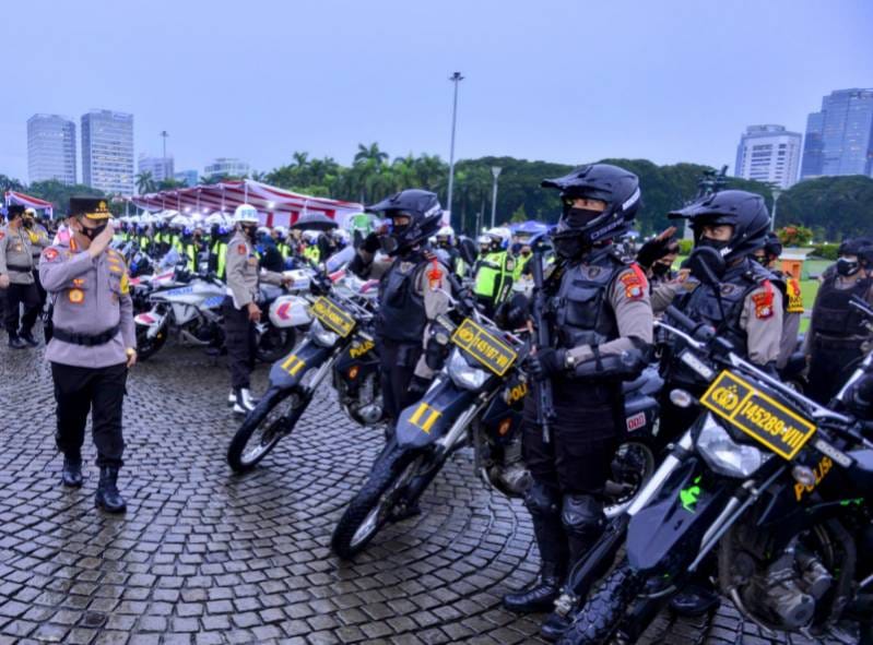 Jendral Listyo Sigit Gelar Pasukan Operasi Ketupat Tahun 2022