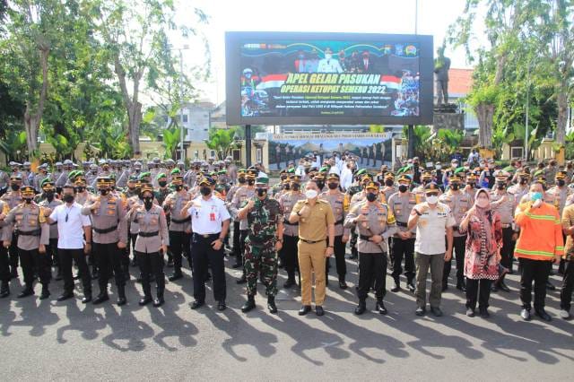 Polrestabes memberikan aman dan kelancaran arus lalu menyambut lintas hari raya Idul Fitri 1443