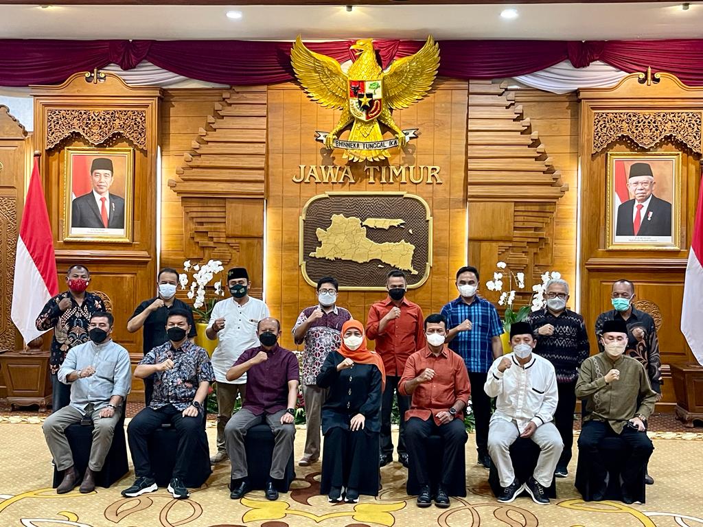 Forkopimda gelar pertemuan SPSI Jatim