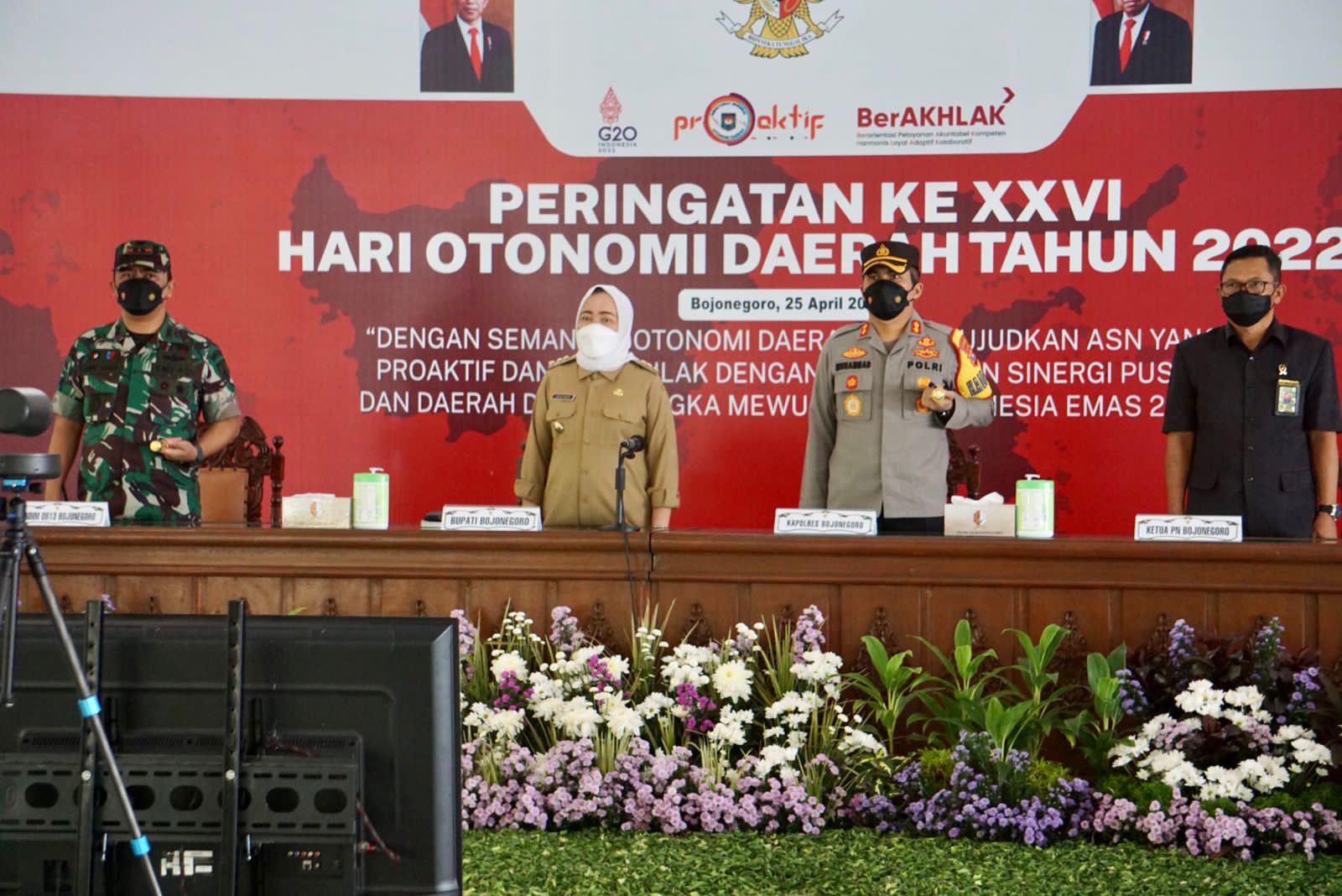 Bupati Bojonegoro ikuti peringatan haro Otada