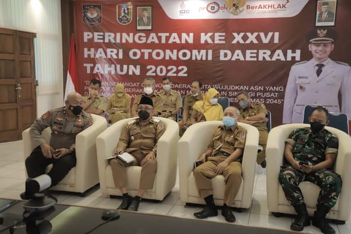 Wabub Tuban menggelar peringatan ke 26 hari Otonomi Tahun 2022