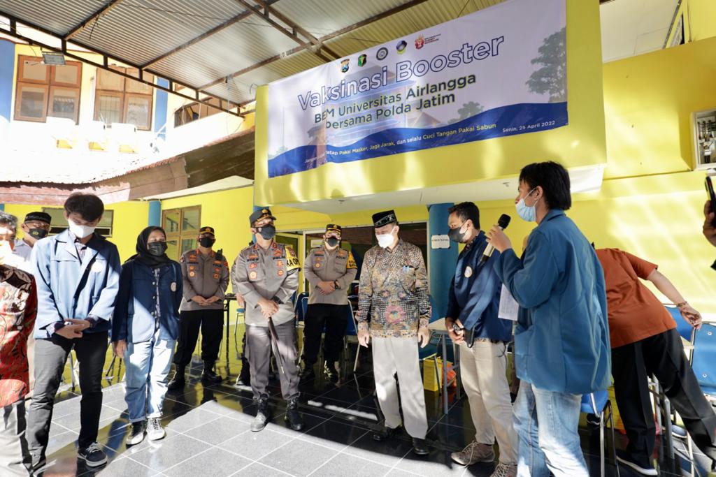 Kapolda Jatim berkolaborasi dengan mahasiswa BEM