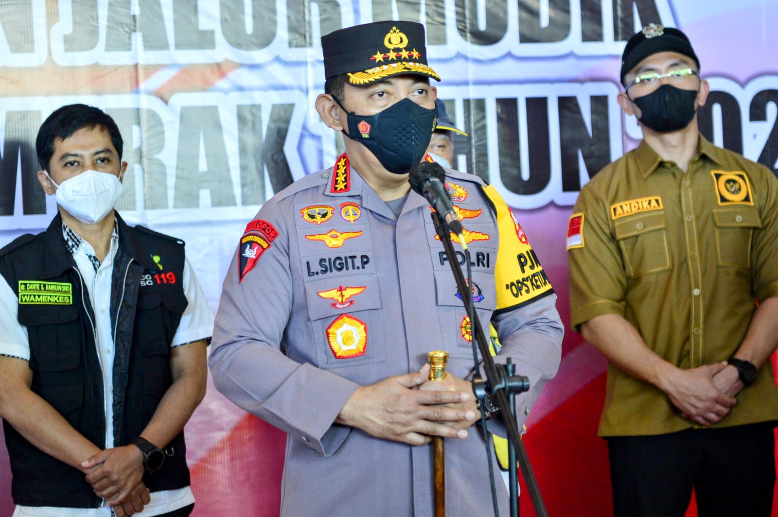 Kapolri Jendral Lestyo Sigit Prabowo 