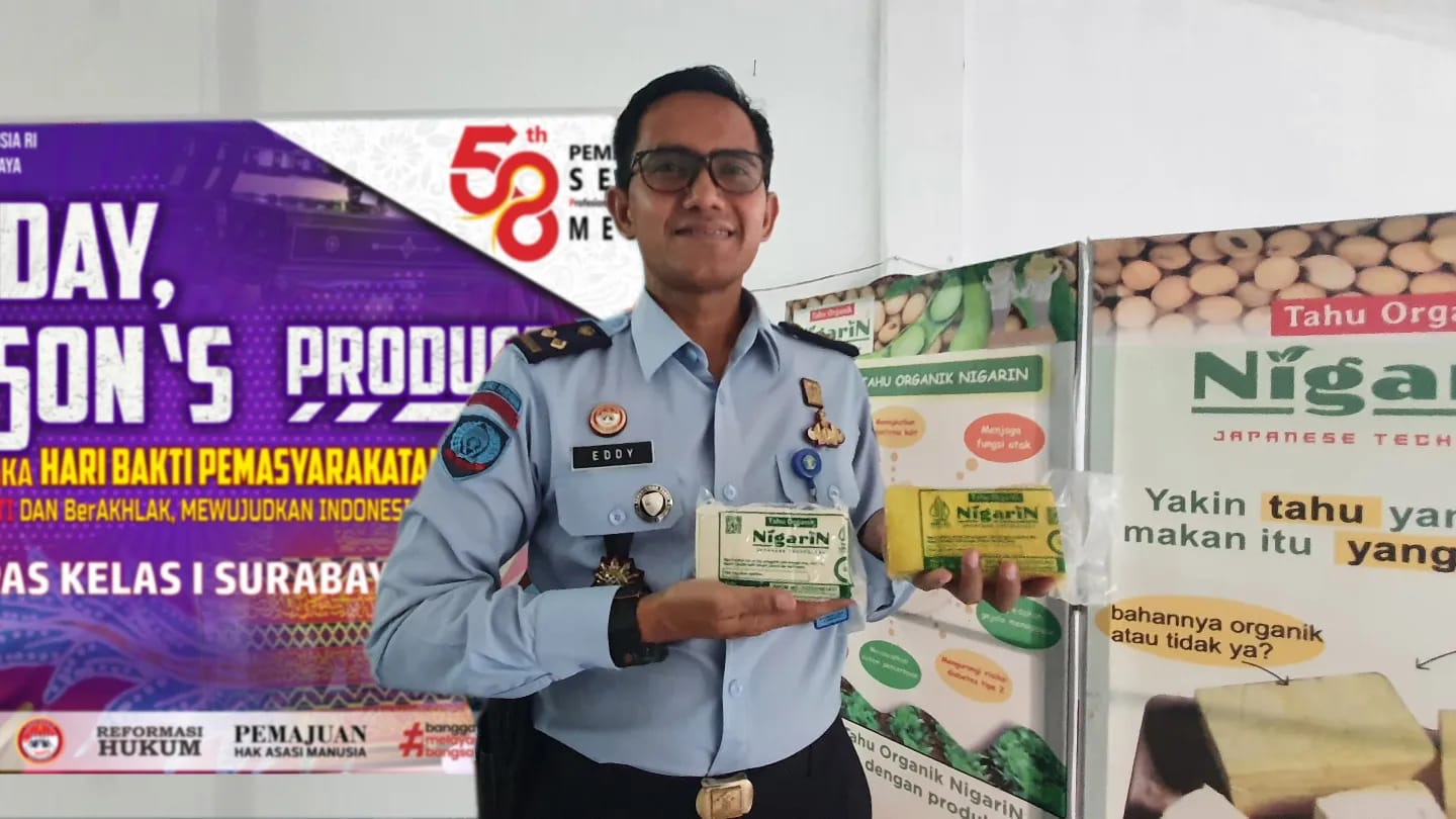 Kominkumham pamerkan produk narapidana di Jatim
