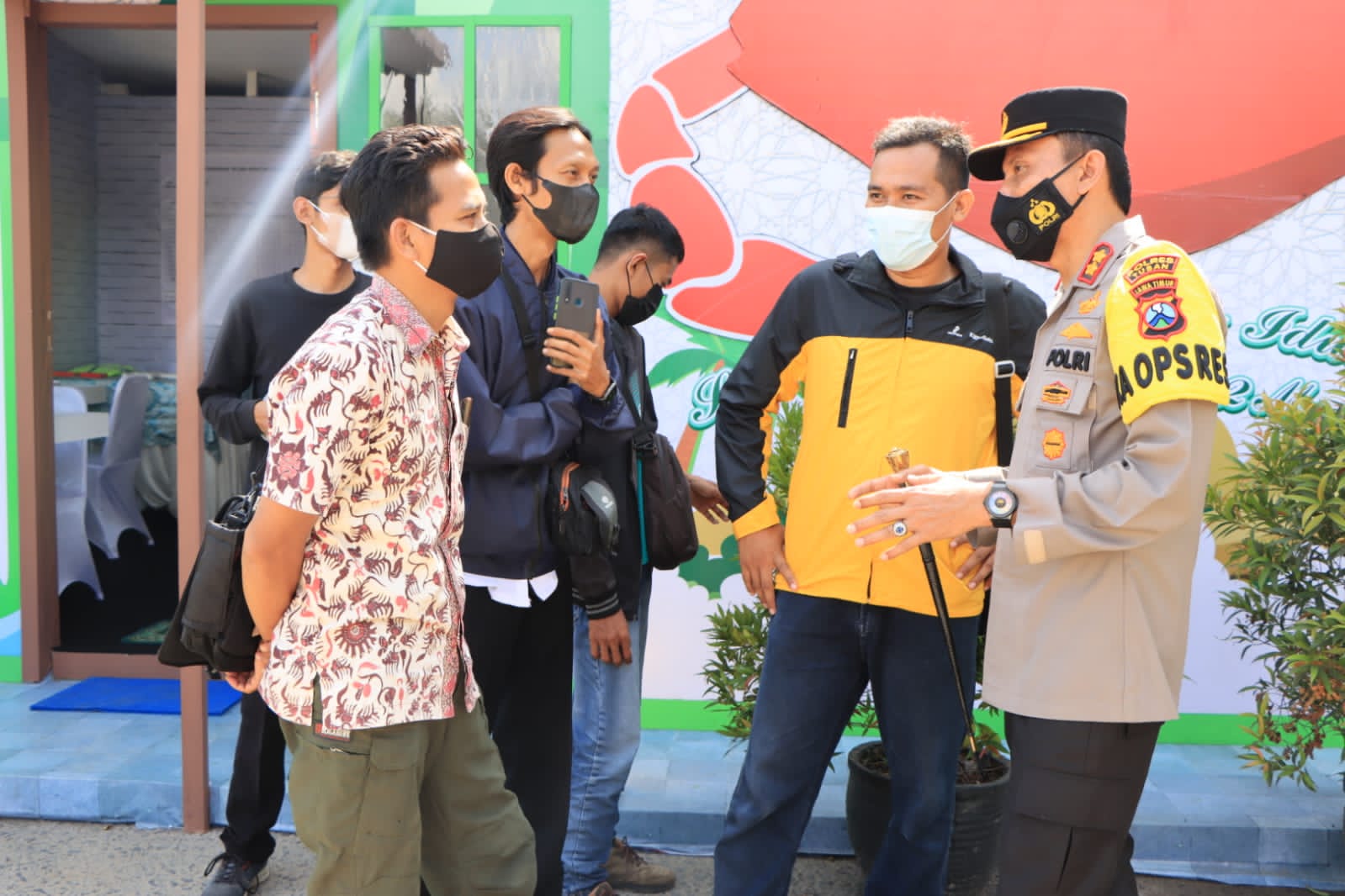 Kapolres Tuban AKBP Darman siapkan gerai vaksin
