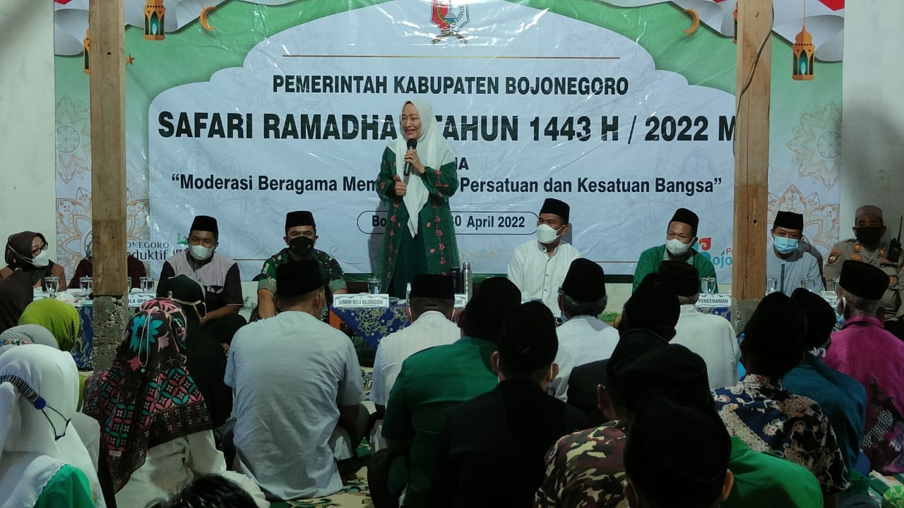 Pemerintah Kabupaten Bojonegoro terus lakukan safari ramadhan