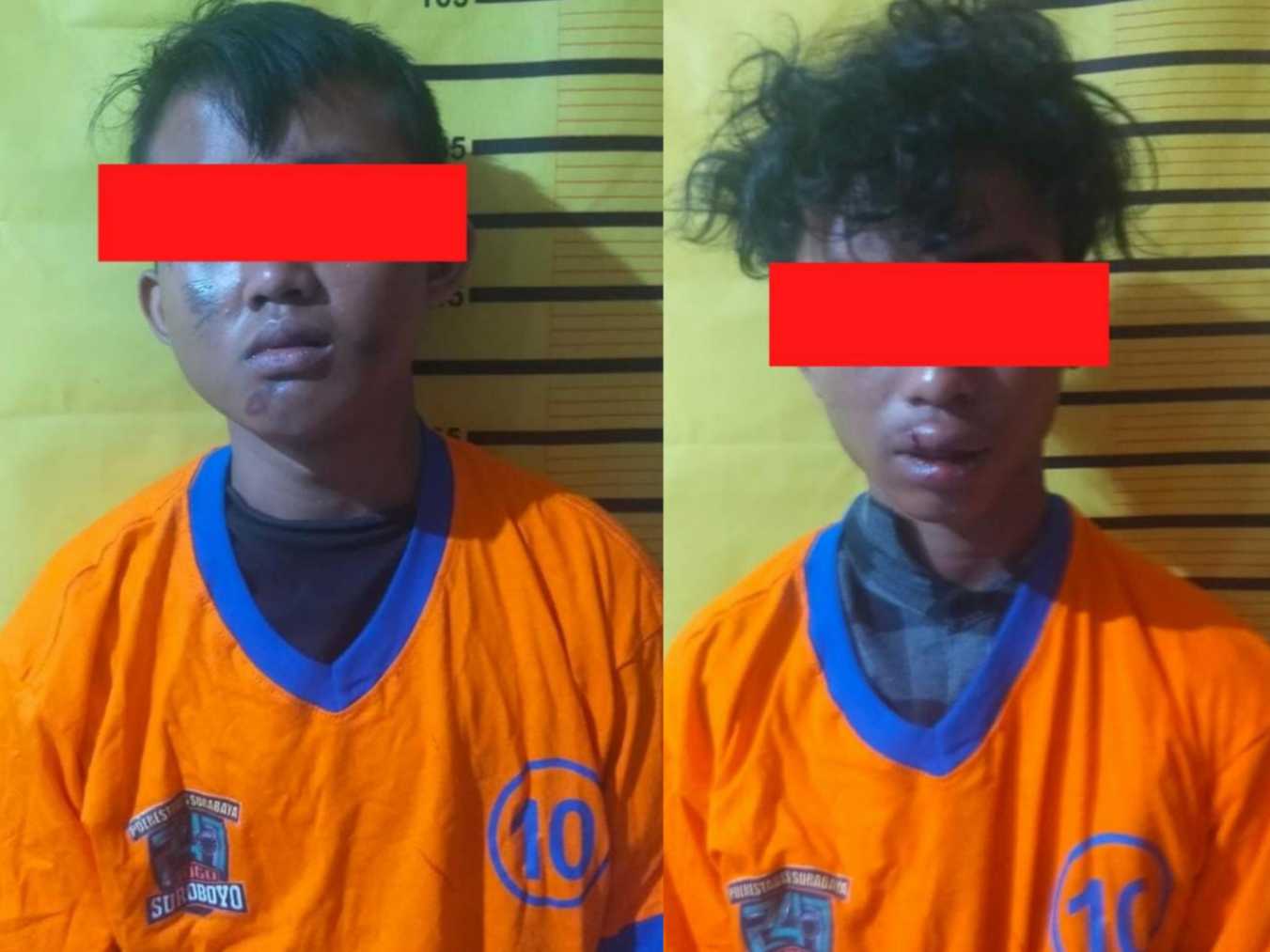 Jambret belasan tahun yang dibekuk Polsek Tambaksari 