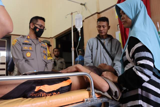 Pendaki yang ditemukan selamat di Kawah Ijen
