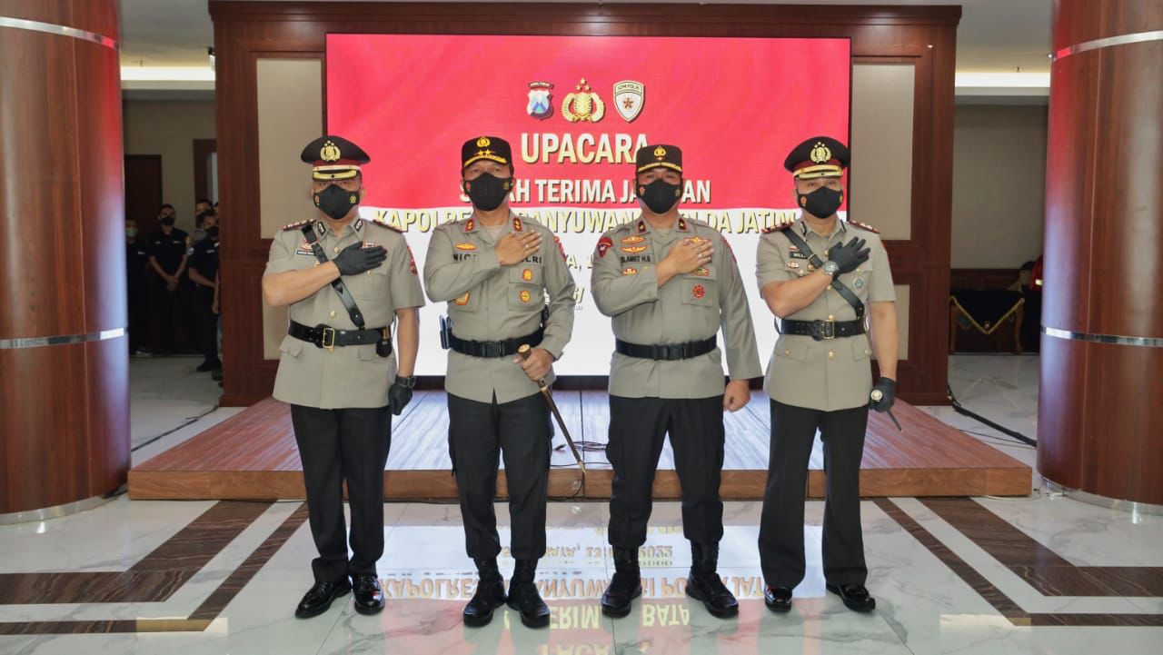 Setjibab Kapolresta Banyuwangi di Polda Jatim