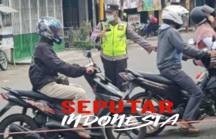 Polisi mempertebal di lapangan arus balik pemudik