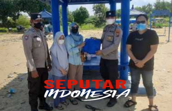 Polisi anjurkan pengunjung ke pantai Camplong patuhi prokes