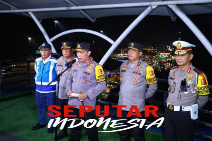 Kapolri Lestyo Sigit Prabowo cek arus balik Cikampek