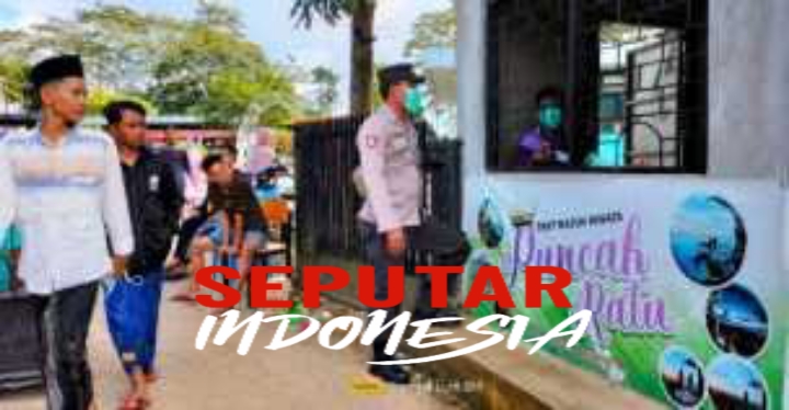 Bhabin Polsek Pengantenan melakukan pengamanan wisata Puncak Ratu 