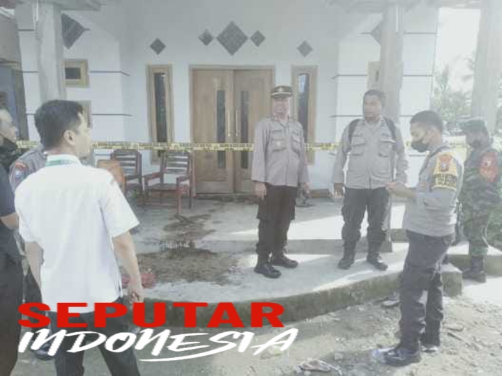 Olah TKP pihak Kepolisian