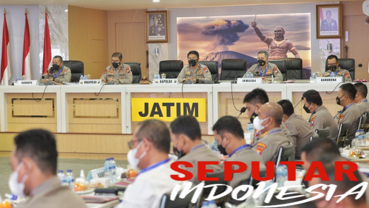 Kapolda Jatim Irjen Pol Nico Afinta bahas covid-19
