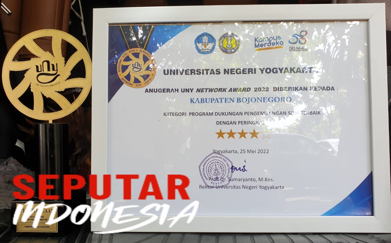 Pemkab Bojonegoro kembali menorehkan prestasi gemilang